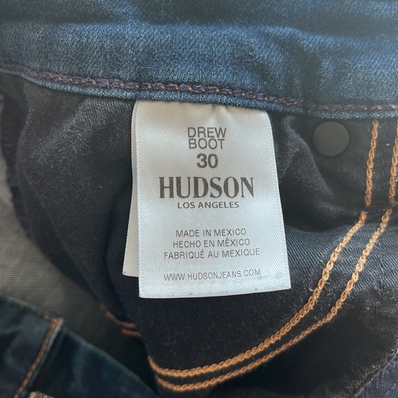 Hudson Jeans Drew Boot Jeans Size 30 - Picture 7 of 7